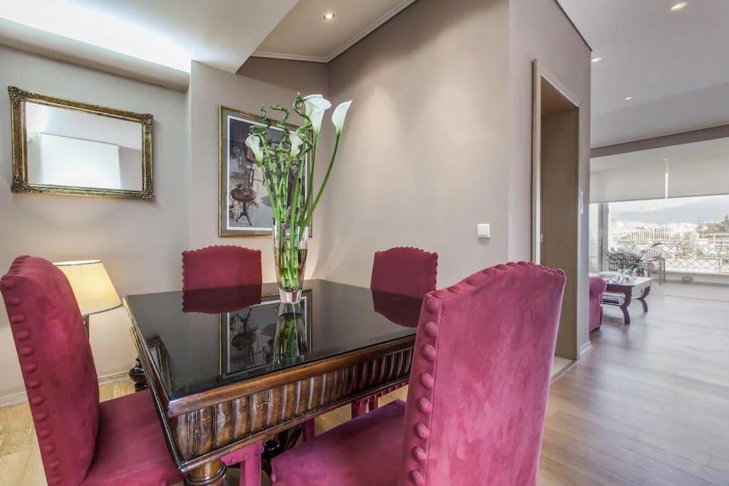 אתונה Luxury Acropolis View Duplex Penthouse In Thiseio 155M2 מראה חיצוני תמונה
